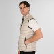 Γιλέκο Rebase 261-RSJK-2079 Greige Mπουφάν