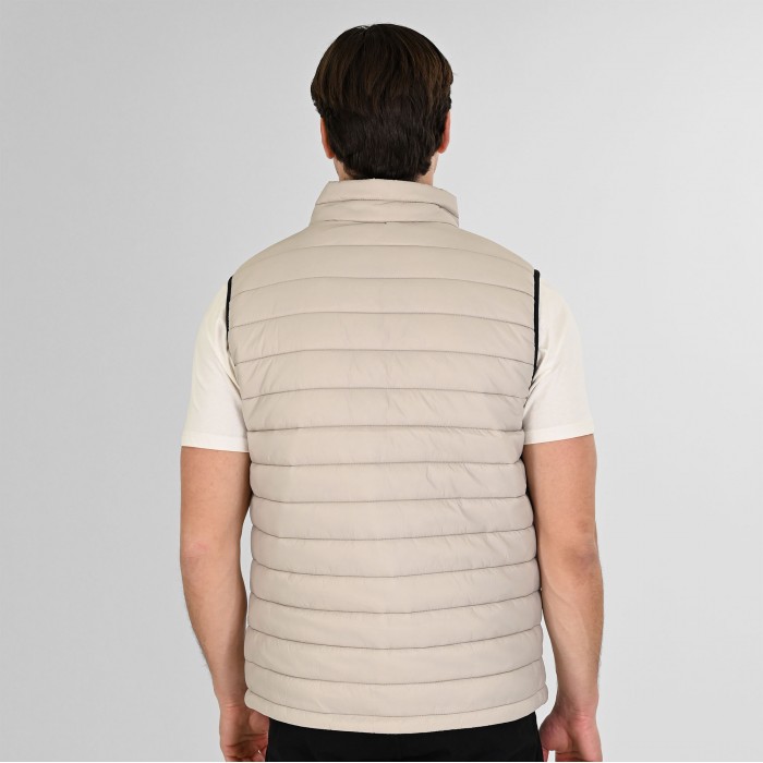 Γιλέκο Rebase 261-RSJK-2079 Greige Mπουφάν