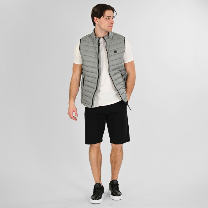 Γιλέκο Rebase 261-RSJK-2079 Mist Green Mπουφάν