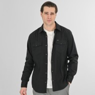 Πουκάμισο Jean Rebase 261-RGS-5109 Off Black