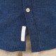 Πουκάμισο Μάο Rebase 261.RGS-5072B Indigo Blue Πουκάμισα