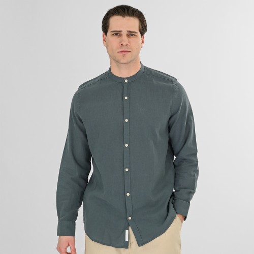 Πουκάμισο Μάο Rebase 261.RGS-5072 Stone Blue