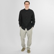 Πουκάμισο Μάο Rebase 261.RGS-5072 Black