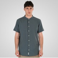 Πουκάμισο Μάο Rebase 261RGS-5177 Stone Blue