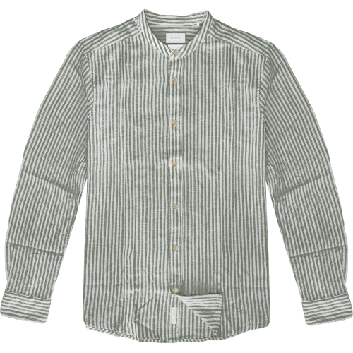 Πουκάμισο Μάο Rebase 261.RGS-5069 Mint-White 