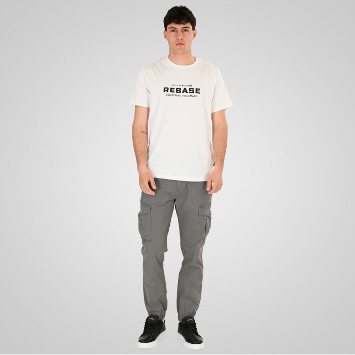 Παντελόνι Cargo Jogger Rebase 261RCCP-4085 Light Charcoal Cargo Pants