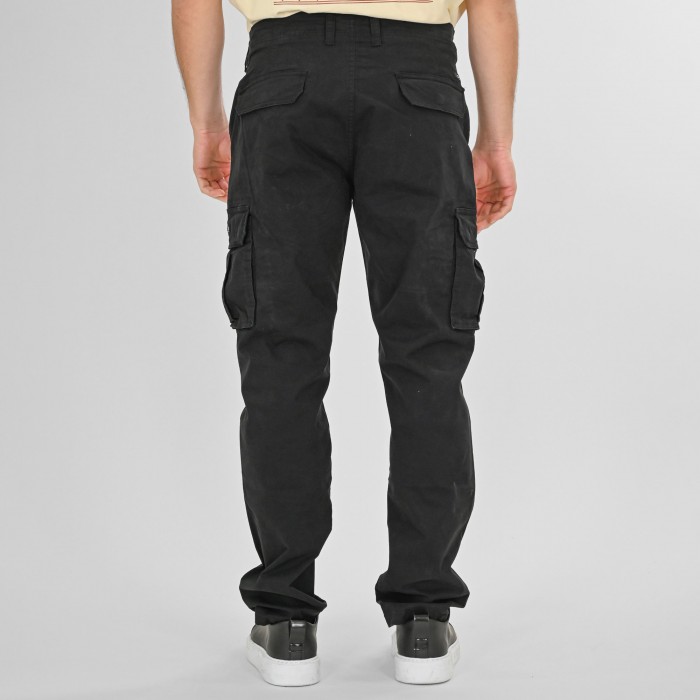 Παντελόνι Cargo Rebase 262RCCP-4086 Black Cargo Pants