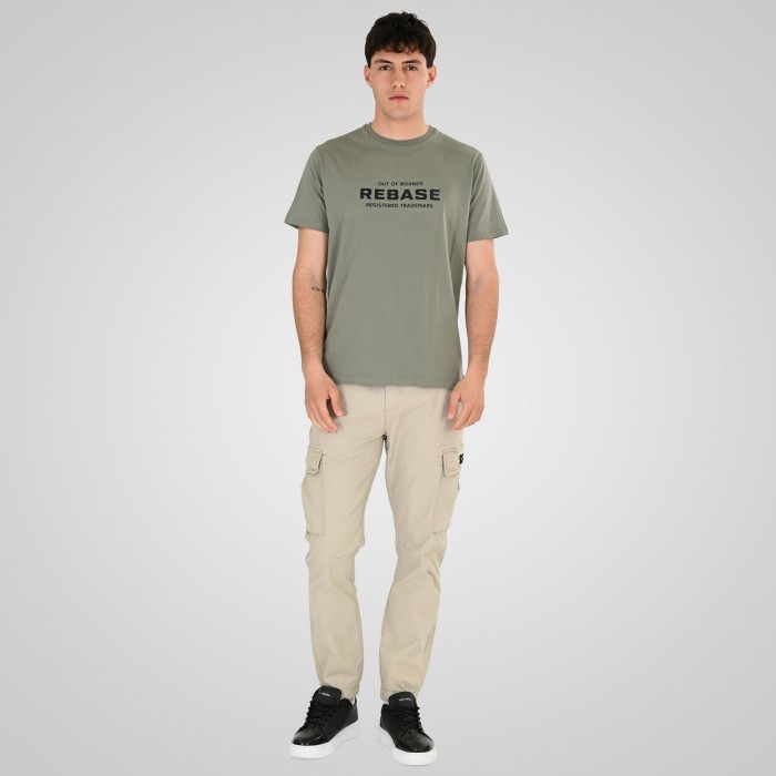 Παντελόνι Cargo Jogger Rebase 261RCCP-4087 Ice Grey Cargo Pants