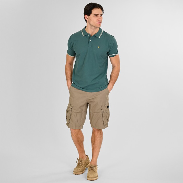 Βερμούδα Cargo Rebase 261-RMSHO-7028 Dusty Beige Βερμούδες