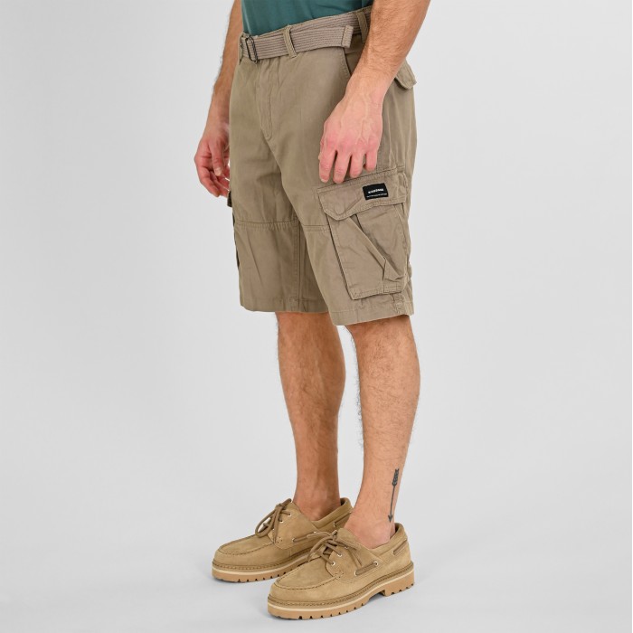 Βερμούδα Cargo Rebase 261-RMSHO-7028 Dusty Beige Βερμούδες