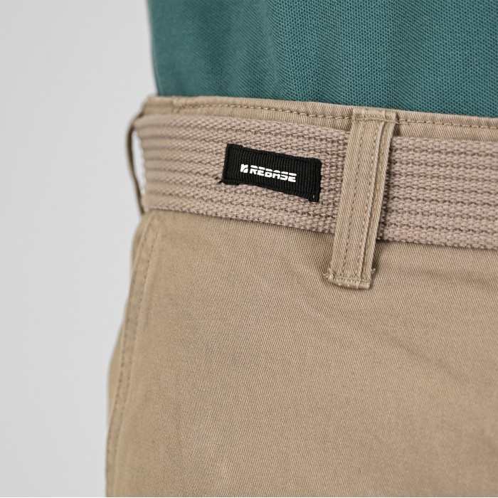 Βερμούδα Cargo Rebase 261-RMSHO-7028 Dusty Beige Βερμούδες