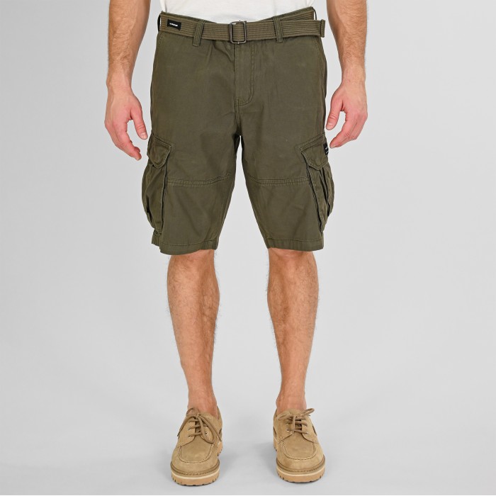 Βερμούδα Cargo Rebase 261-RMSHO-7028 Dark Khaki Βερμούδες