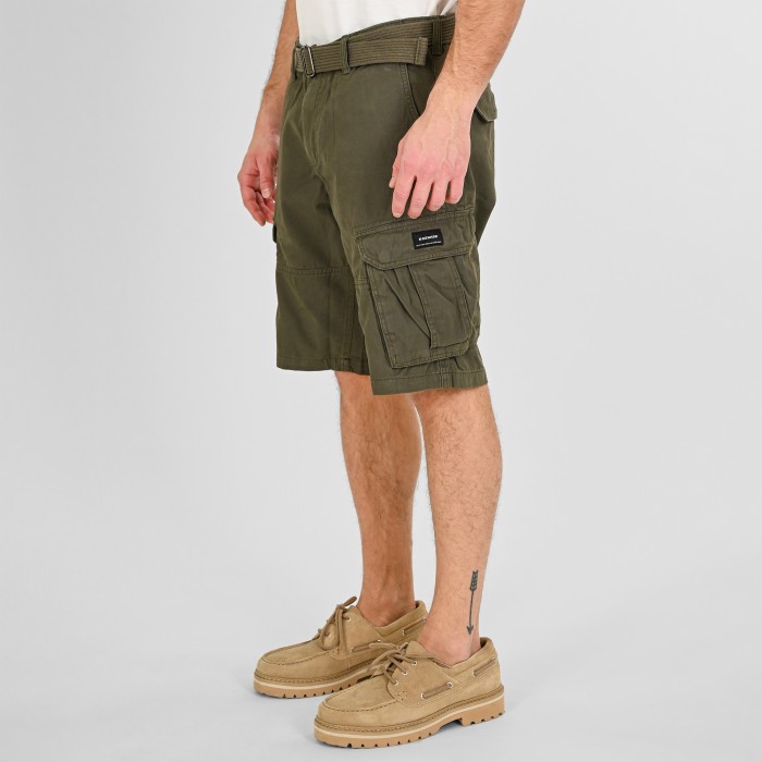 Βερμούδα Cargo Rebase 261-RMSHO-7028 Dark Khaki Βερμούδες