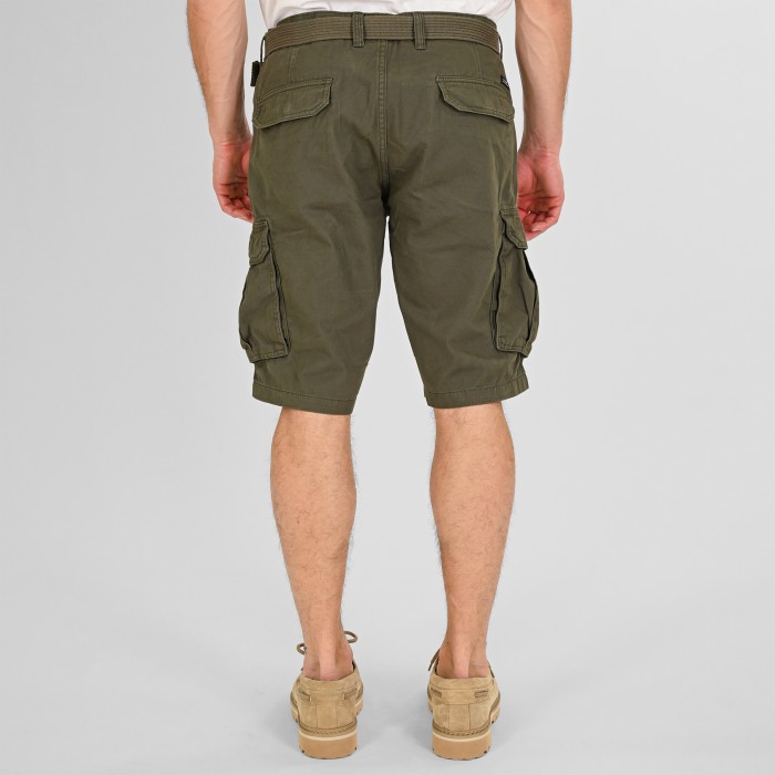 Βερμούδα Cargo Rebase 261-RMSHO-7028 Dark Khaki Βερμούδες