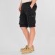 Βερμούδα Cargo Rebase 261-RMSHO-7030 Black Βερμούδες