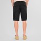 Βερμούδα Cargo Rebase 261-RMSHO-7030 Black Βερμούδες