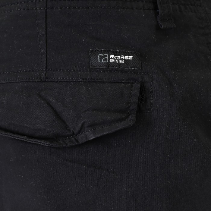 Βερμούδα Cargo Rebase 261-RMSHO-7030 Black Βερμούδες
