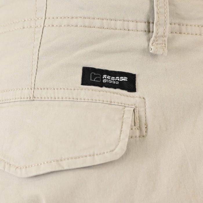 Βερμούδα Cargo Rebase 261-RMSHO-7030 Ice Grey Βερμούδες