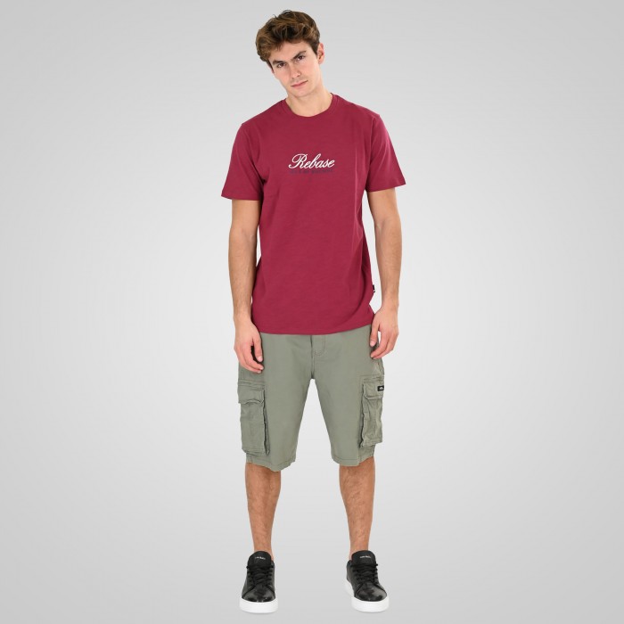 Βερμούδα Cargo Rebase 261-RMSHO-7030 Light Olive Βερμούδες