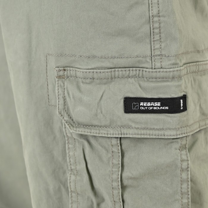Βερμούδα Cargo Rebase 261-RMSHO-7030 Light Olive Βερμούδες