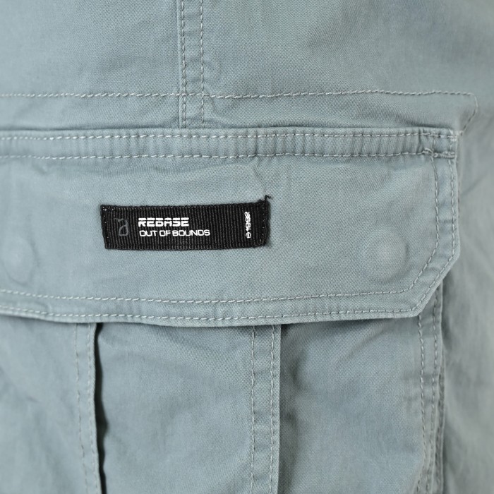 Βερμούδα Cargo Rebase 261-RMSHO-7030 Misty Green Βερμούδες