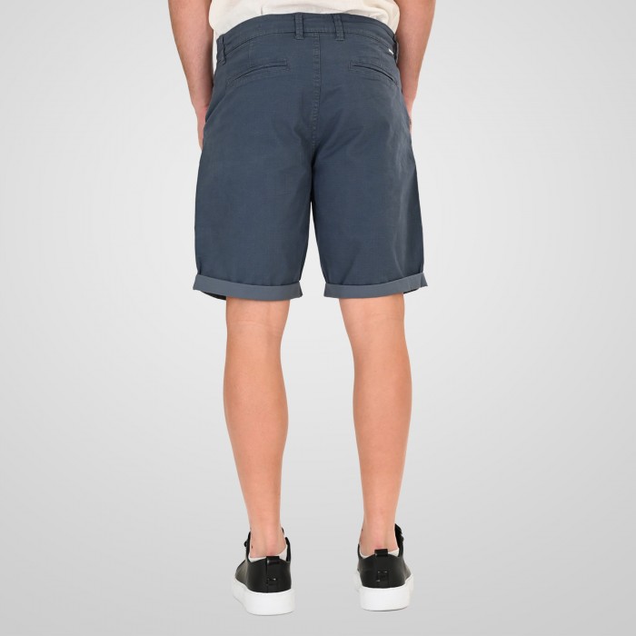 Βερμούδα Chinos Rebase 261-RMSHO-7033 Stone Blue Βερμούδες
