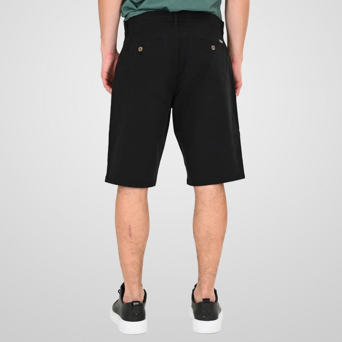 Βερμούδα Chinos Rebase 261-RMSHO-7045 Black Βερμούδες