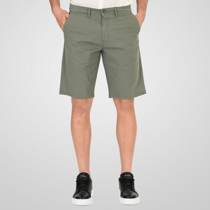 Βερμούδα Chinos Rebase 261-RMSHO-7045 Light Olive Βερμούδες