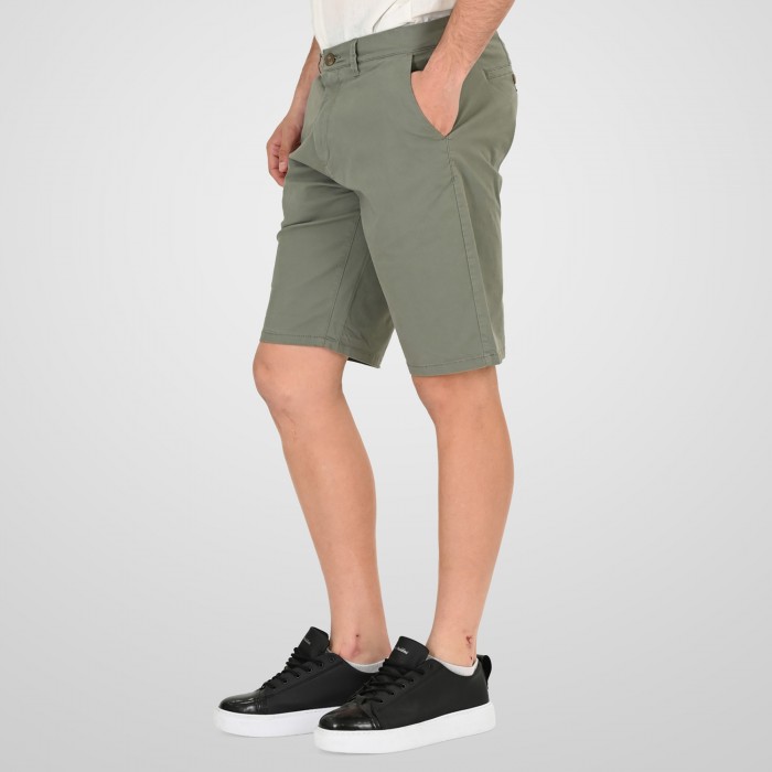 Βερμούδα Chinos Rebase 261-RMSHO-7045 Light Olive Βερμούδες