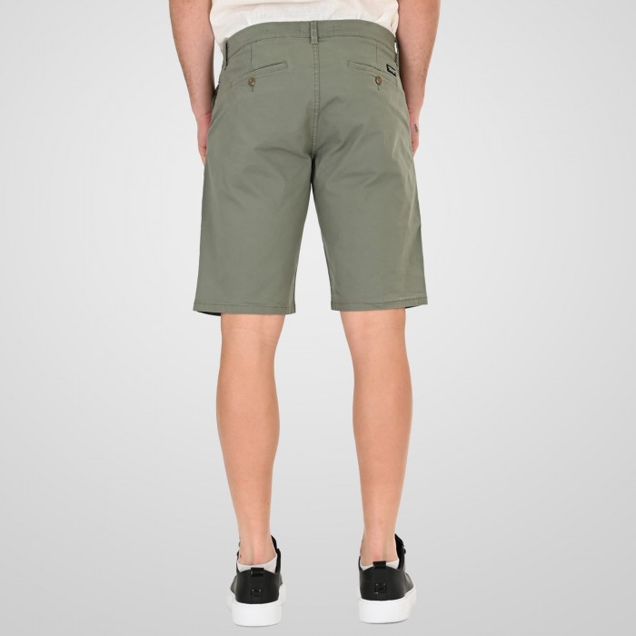 Βερμούδα Chinos Rebase 261-RMSHO-7045 Light Olive Βερμούδες
