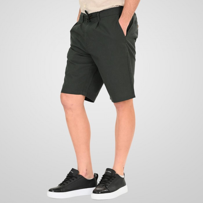 Βερμούδα Chinos Rebase 261-RMSHO-7046 Midnight Moss Βερμούδες