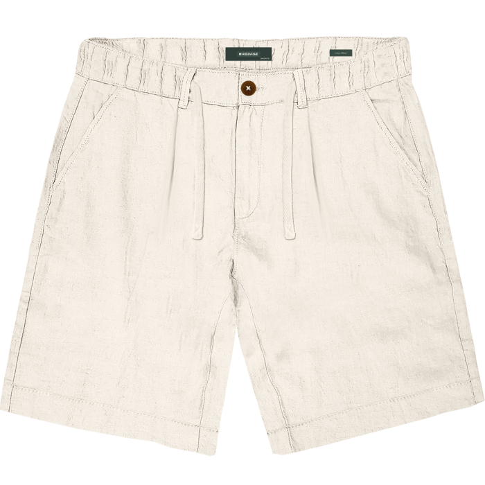 Βερμούδα Chinos Rebase 261-RMSHO-7046 Linen White Βερμούδες