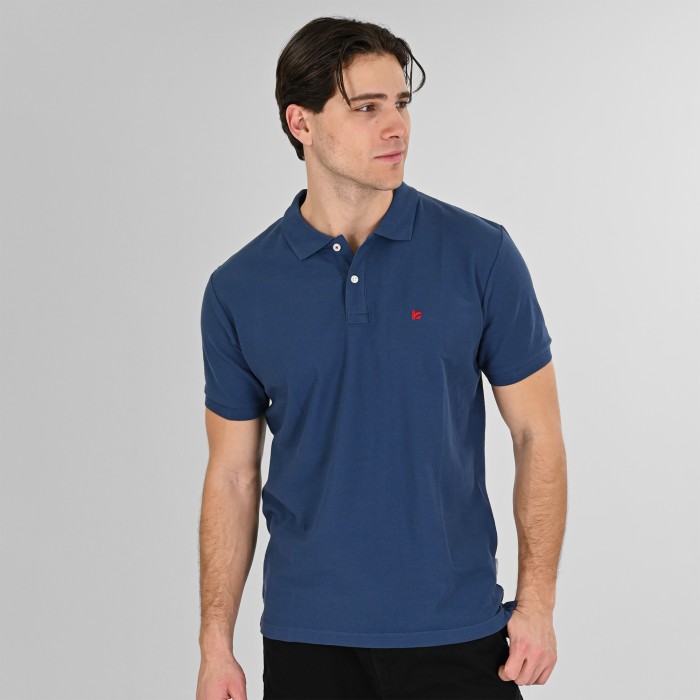Πόλο Rebase 261RPS-3032 Indigo Polo