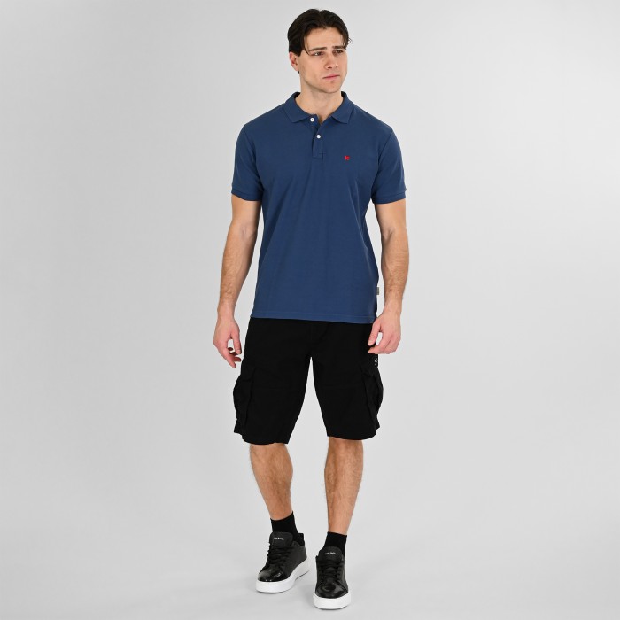 Πόλο Rebase 261RPS-3032 Indigo Polo