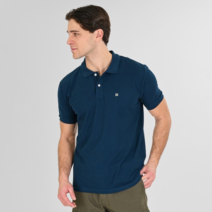 Πόλο Rebase 261RPS-3032 Petrol  Polo