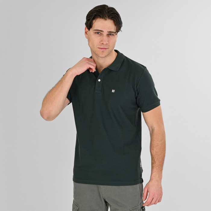 Πόλο Rebase 261RPS-3032 Forest Green Polo