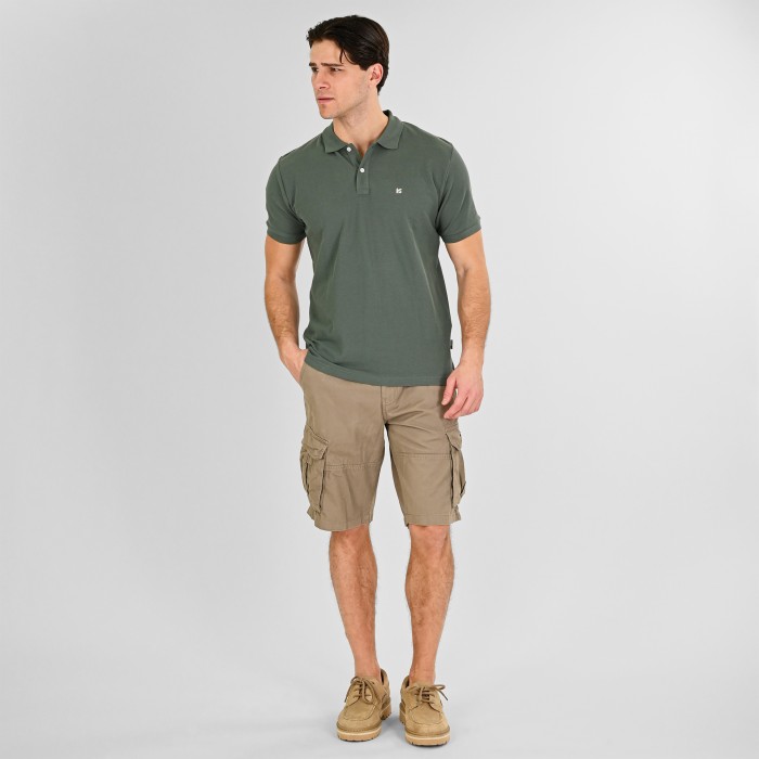 Πόλο Rebase 261RPS-3032 Agave Green Polo