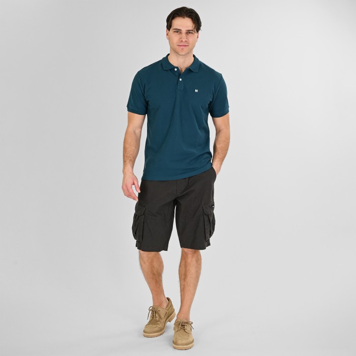 Πόλο Rebase 261RPS-3032 Emerald Polo