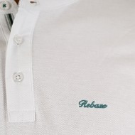 Μπλούζα Πικέ Μάο Rebase 261RPS-3065 White Μπλούζα Πικέ Μάο Rebase 261RPS-3065 White