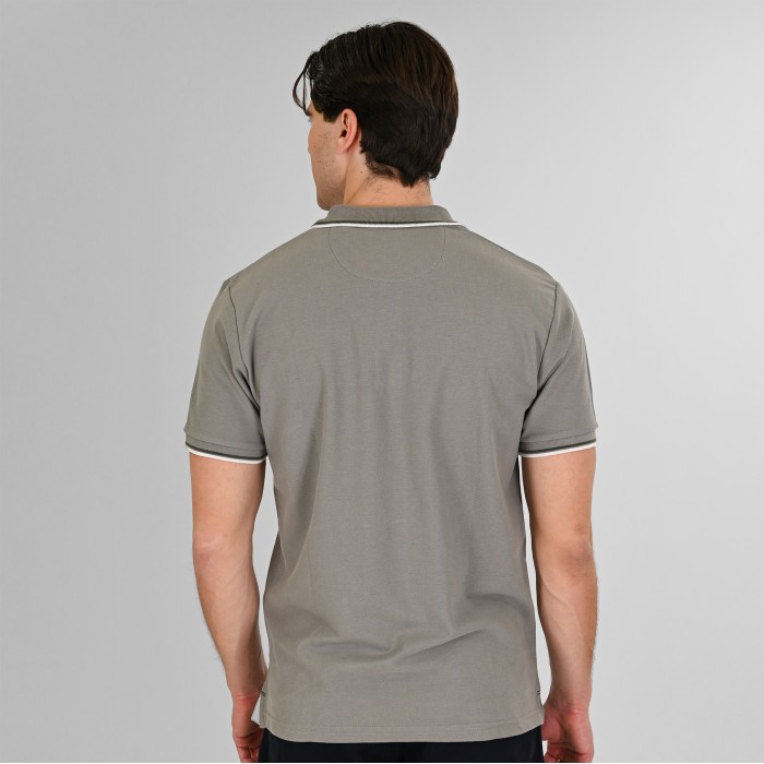 Πόλο Rebase 261RPS-3069 Light Grey Polo