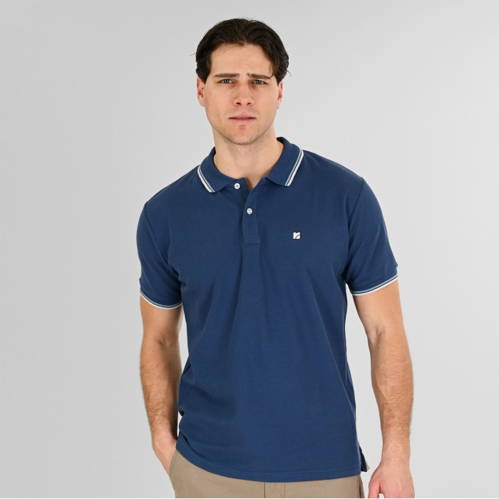 Πόλο Rebase 261RPS-3069 Indigo Polo