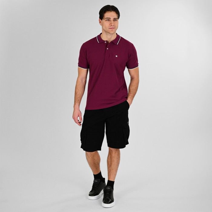 Πόλο Rebase 261RPS-3069 Magenta Polo