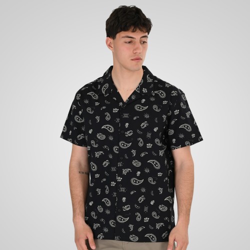 Πουκάμισο Rebase 261-RGS-5144 CC20 Black