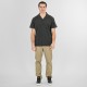 Πουκάμισο Rebase 261-RGS-5159 Black Πουκάμισα