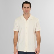 Πουκάμισο Rebase 261RGS-5180 Off White