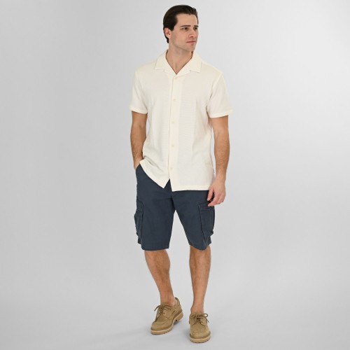 Πουκάμισο Rebase 261RGS-5180 Off White