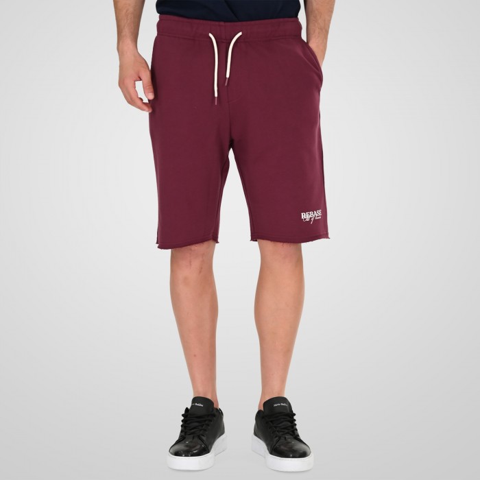 Βερμούδα Rebase 261-RMS-6023 Dark Rasberry Βερμούδες