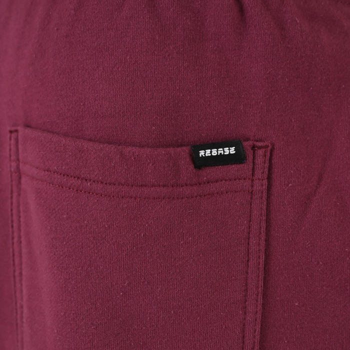 Βερμούδα Rebase 261-RMS-6023 Dark Rasberry Βερμούδες