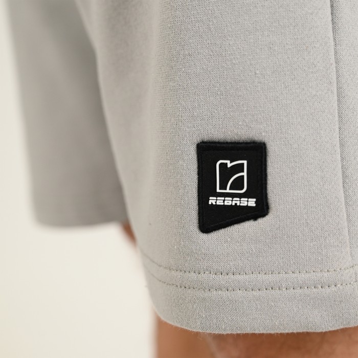 Βερμούδα Rebase 261-RMS-6024 Light Grey Βερμούδες