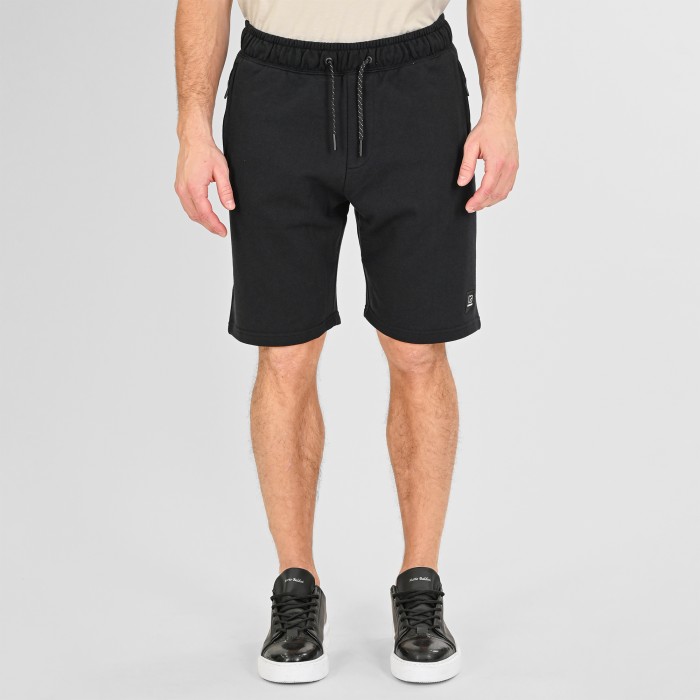 Βερμούδα Rebase 261-RMS-6024 Black Βερμούδες